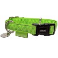 Zolux obroża regulowana Mac Leather Seledynowa www.swiatshihtzu.pl 1.jpg