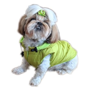 Ręcznie szyta kurtka sportowa neo zielona