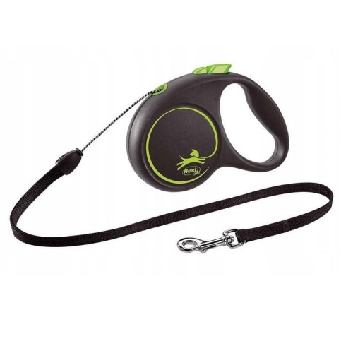 Flexi-smycz-Black-Design-linka-S-5m-zielona-www.swiatshihtzu.pl 1.jpg