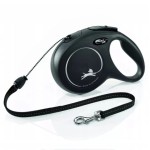 Flexi smycz New Classic linka S 5m czarna