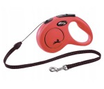 Flexi smycz New Classic linka S 5m czerwona