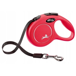 Flexi smycz New Classic taśma S 5m czerwona