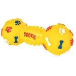 Trixie hantel winylowy piszczący 19cm