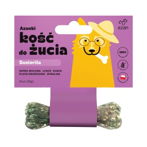 Azanki Kość do Żucia Seniorita dla Seniorów 10cm 35g