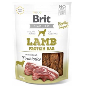 Brit Meaty Jerky Snack Protein Bar Jagnięcina / Lamb 80g