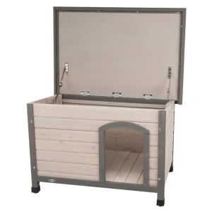 Trixie Classic Natura Buda dla Psa z Płaskim Dachem S-M 85x60x58cm - Po Zwrocie