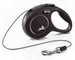 Flexi smycz New Classic linka XS 3m czarna