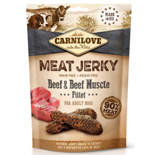 Carnilove-Jerky-wolowina-i-filet-wolowy-Beef-&amp;-Beef-Muscle-Fillet-100g-www.swiatshihtzu.pl.1.jpg