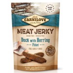Carnilove Dog Jerky kaczka i filet ze śledzia Duck with Herring Fillet 100g