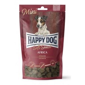 Happy Dog Supreme Mini Afryka miękka przekąska ze strusia / Africa Soft Snack Ostrich 100g