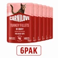 8595602584635_104101399_CARNILOVE_Cat_POUCH_GRAVY_rich_in_Turkey_enriched_with_Valerian_85G_www.MERDAKI.pl_6PAK.jpg