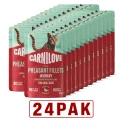 8595602584666_104101402_CARNILOVE_Cat_POUCH_GRAVY_rich_in_Pheasant_enriched_with_Raspberry_Leaves_www.MERDAKI.pl_24PAK_ZGRZEWKA.jpg