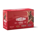 Carnilove Cat Pouch Gravy Karma Mokra w Sosie dla Kota Multipak 12x85g