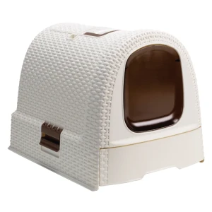 Curver Kuweta Toaleta z Filtrem dla Kota Eco-Friendly 51x38,5x39,5cm Biała - NOWA Z DEFEKTEM