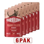 8595602584741_104101410_CARNILOVE_Cat_POUCH_JELLY_rich_in_Rabbit_85G_www.MERDAKI.pl_6PAK.jpg