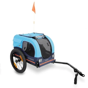 Hafenbande Przyczepka Rowerowa Cabby S dla Psa 116x52x61cm do 20kg - Używana