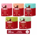 Carnilove Cat Pouch Jelly Karma Mokra w Galaretce Zestaw Degustacyjny XL 30x85g