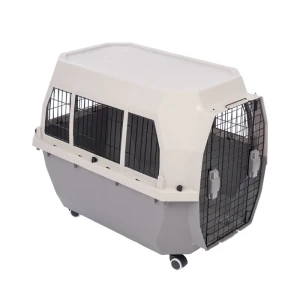 TIAKI Transporter dla Psa do 18kg z Kółkami S 54,5x72,5x62cm