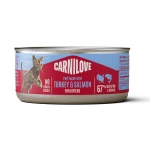 Carnilove Cat Can Kittens Turkey & Salmon / Indyk i Łosoś Karma Mokra dla Kociąt Puszka 100g