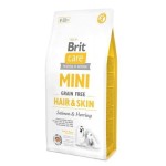 Brit Care Mini Grain Free Hair & Skin Łosoś 7kg